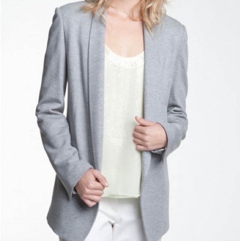 Robert Rodriguez Open-Front Blazer Jacket Boyfriend Loose Fit Size Small Women's
